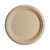 6.75 Inch Kraft Round Compostable Paper Plate (Q907332)
