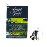 12 x 18 In. The Full Color Iron Microfiber Golf Towel (Q908022)