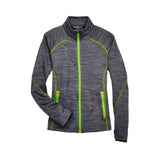 North End® Ladies' Flux Mélange Bonded Fleece Jacket (Q909622)