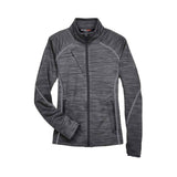 North End® Ladies' Flux Mélange Bonded Fleece Jacket (Q909622)