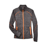 North End® Ladies' Flux Mélange Bonded Fleece Jacket (Q909622)
