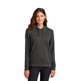 Nike Ladies Club Fleece Sleeve Swoosh Pullover Hoodie (Q909922)