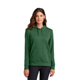 Nike Ladies Club Fleece Sleeve Swoosh Pullover Hoodie (Q909922)