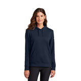 Nike Ladies Club Fleece Sleeve Swoosh Pullover Hoodie (Q909922)