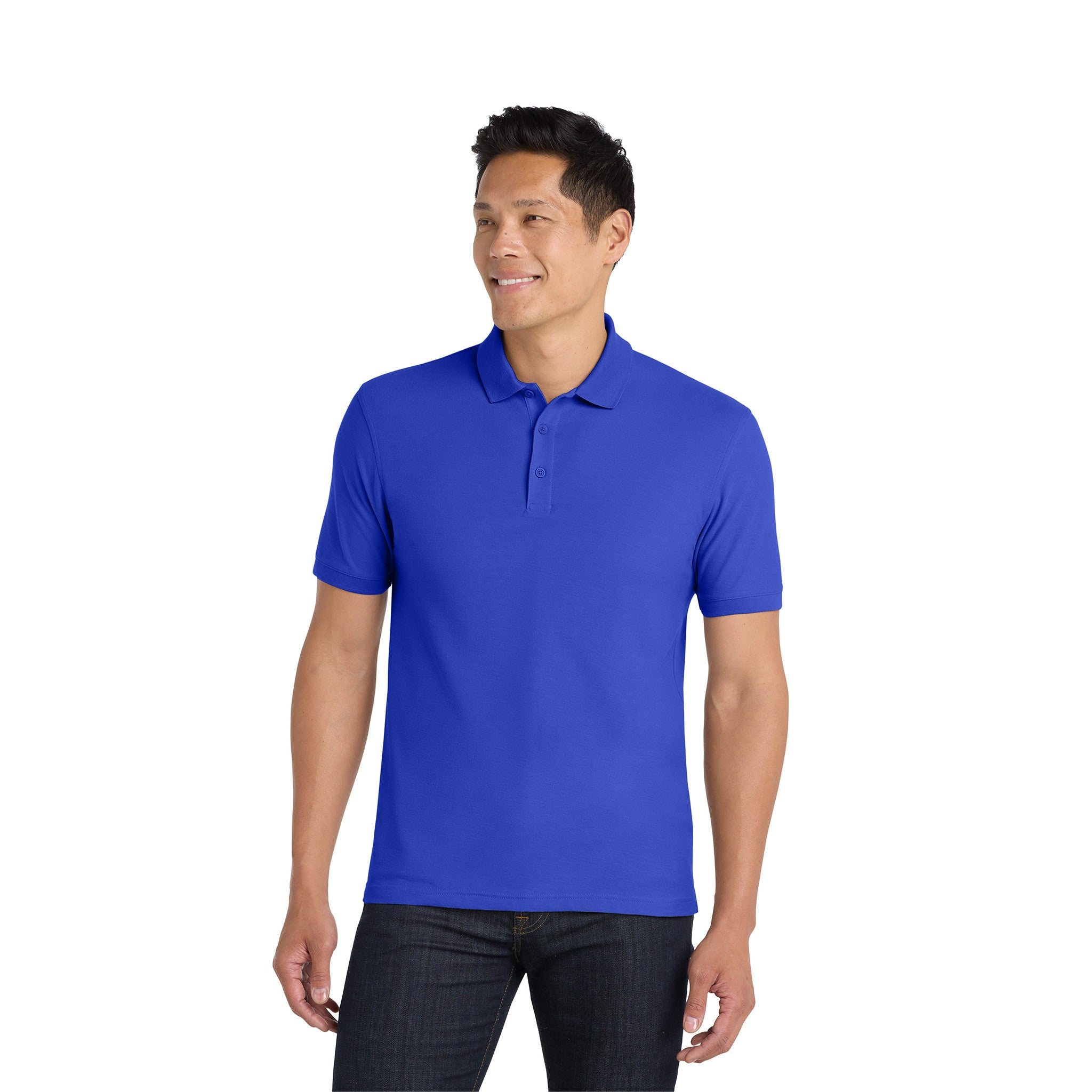 Port Authority® Tall Core Classic Pique Polo  Imprinted with Logo (Q911332)