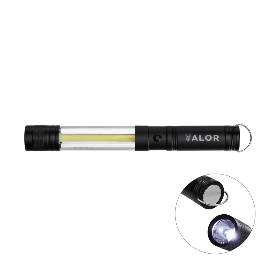 Tactical COB LED Magnetic Emergency Flashlight (Q911532)
