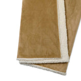 Mink Sherpa Blanket - Iced Coffee (Q912922)