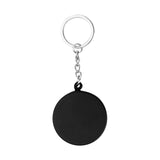 Hockey Puck Stress Reliever Keychain (Q913432)