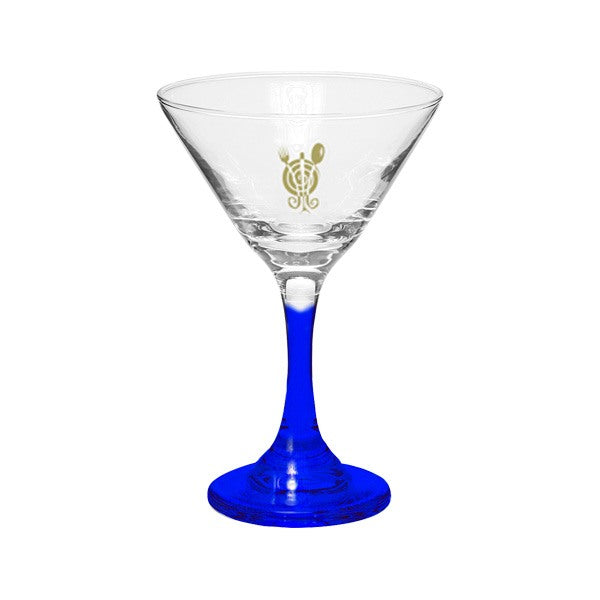 9.25 Oz. Shakin Not Stirred Martini Glass  Imprinted with Logo (Q915022)