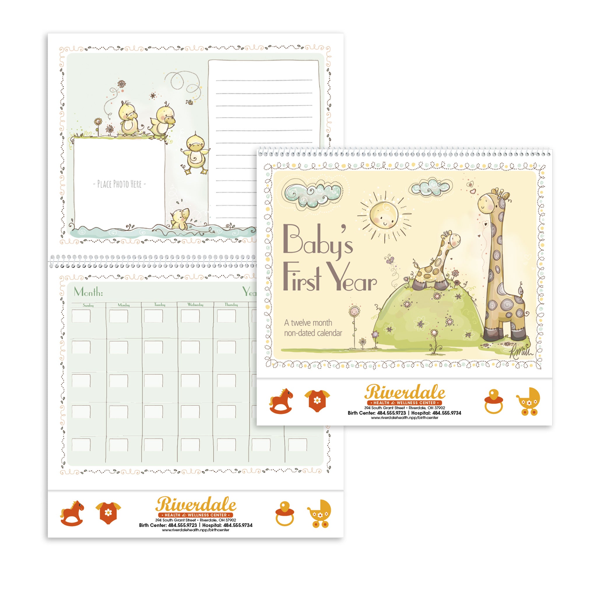 Baby' First Year by Rachelle Anne Miller Calendar (Q915722)