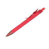 Metallic Recycled Aluminum Soft Touch Gel Pen (Q916922)