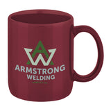 Classic Colors Ironstone Mug  (11 oz.)  Imprinted with Logo (Q917311)