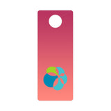 Plastic Door Hanger - 10 mil  Imprinted with Logo (Q917332)