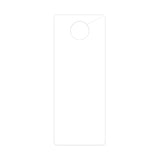 Plastic Door Hanger - 10 mil (Q917332)