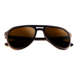 Polarized Or Mirror Wood Aviator Sunglasses (Q917822)