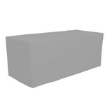 8-ft. to 6-ft. Convertible Table Cover Front Print - Custom Fabric Color (Q919022)