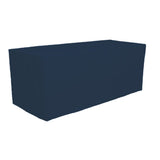 8-ft. to 6-ft. Convertible Table Cover Front Print - Custom Fabric Color (Q919022)