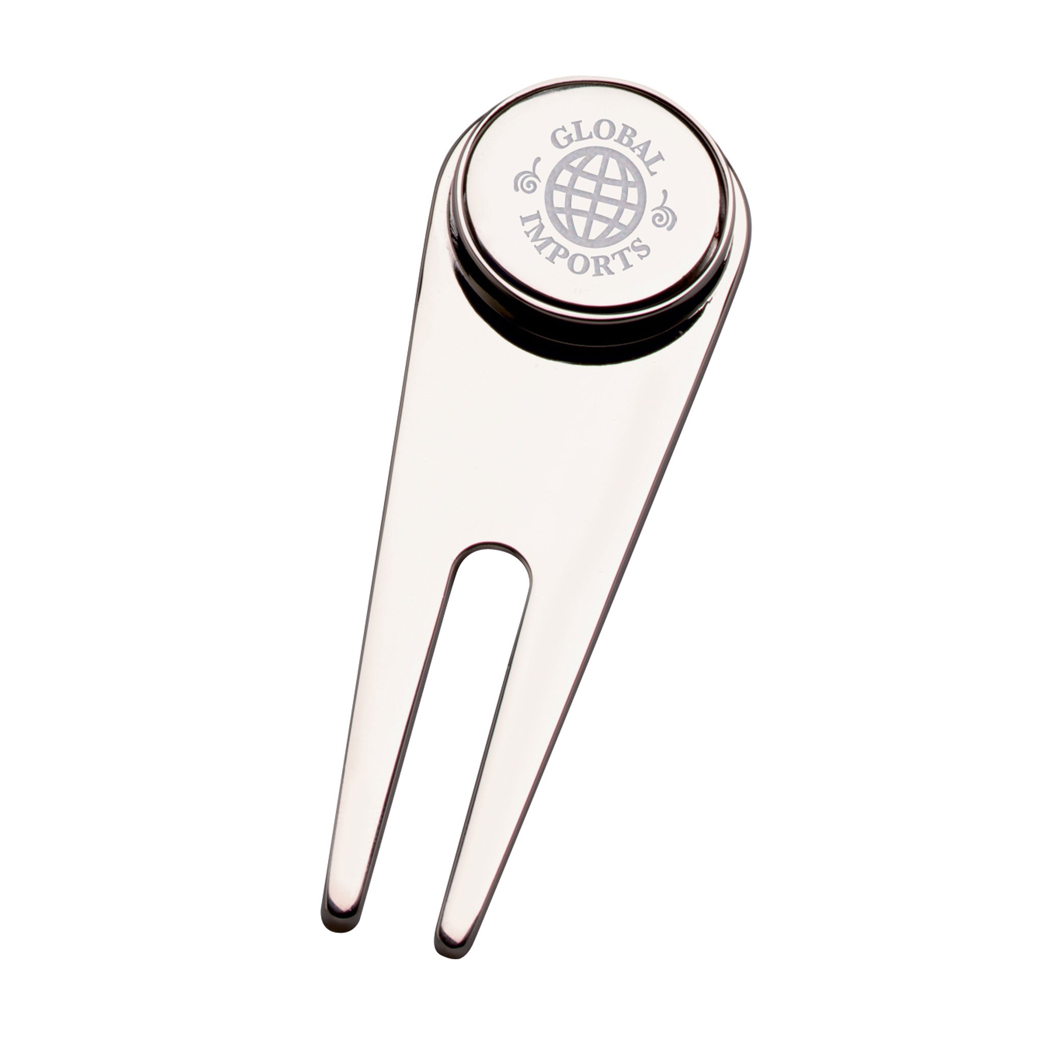 Magnetic Divot Repair Tool With Ball Marker  Imprinted with Logo (Q919222)