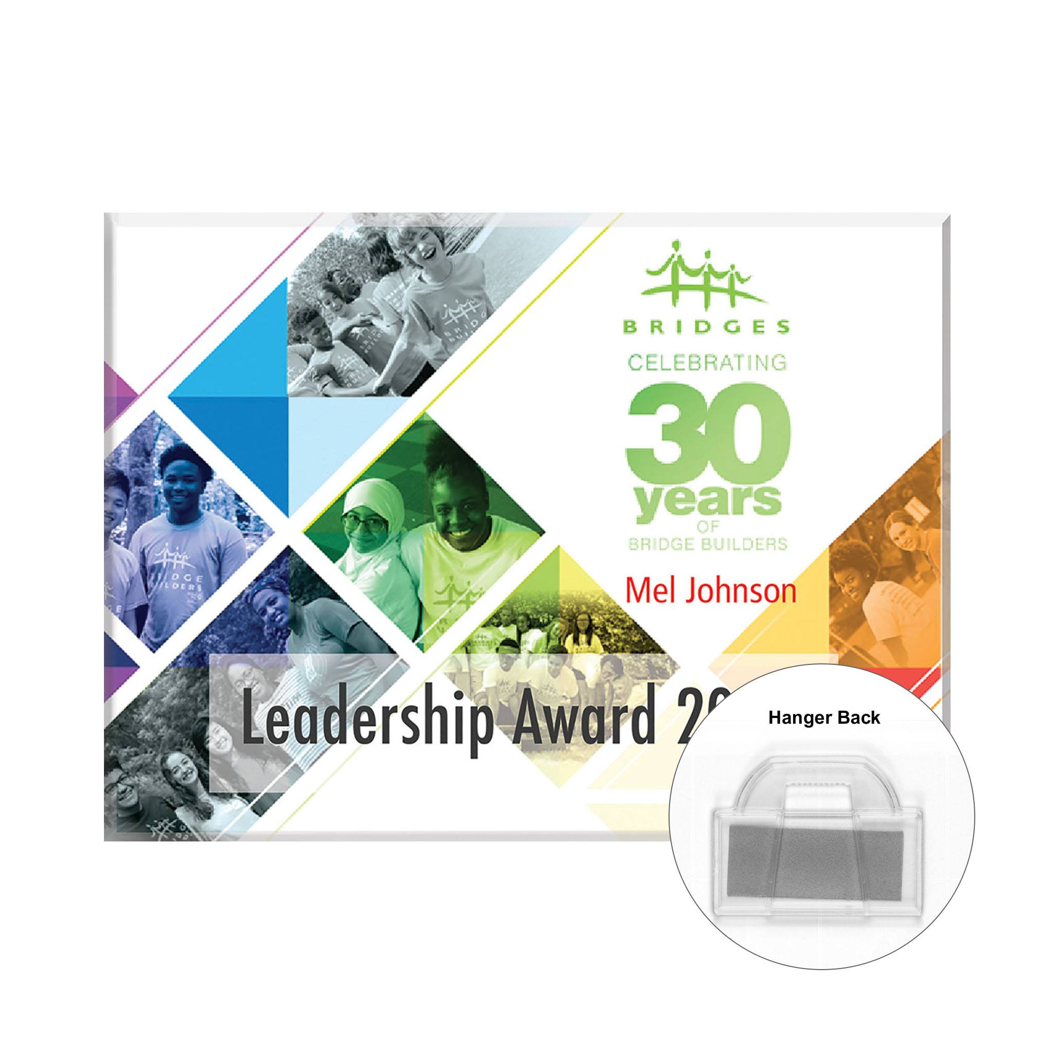 PhotoImage® Beveled Spectra Lite Plaques - 8 x 10 (Q919811)