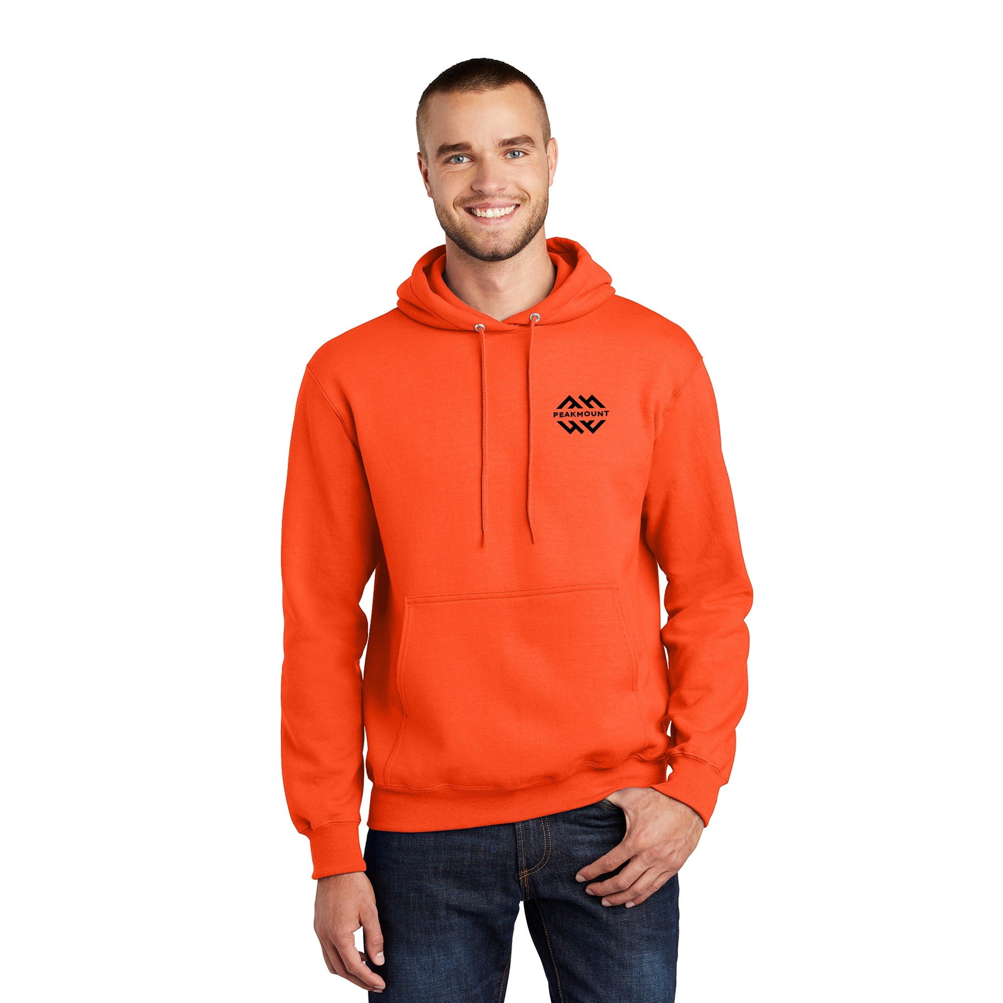 Port & Company® Tall Essential Fleece Pullover Hooded Sweatshirts (9 oz.)  Imprinted with Logo (Q921411)