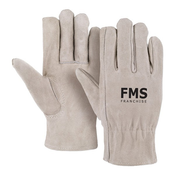 Premium Suede Leather Gloves With Elastic Top (Q922122)