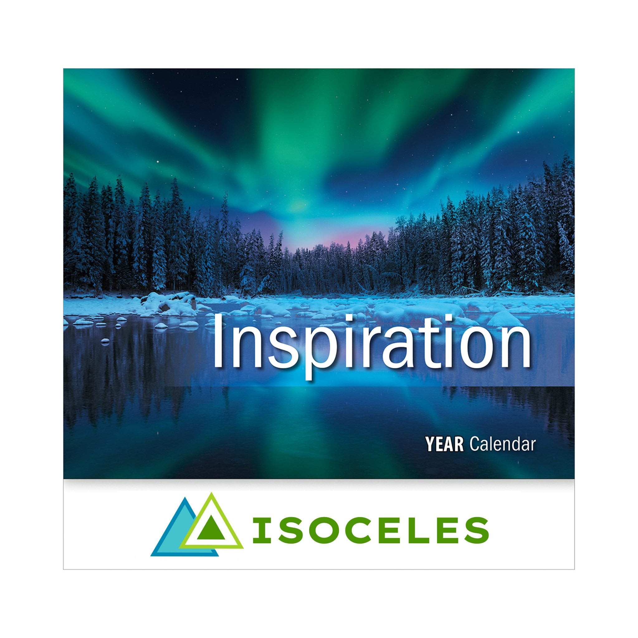 2026 Inspiration Wall Calendar - Stapled  Imprinted with Logo (Q922222)