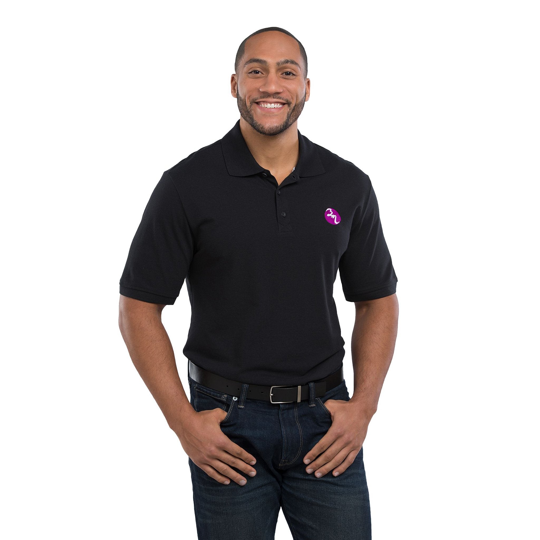 Elevate M-CRANDALL Short Sleeve Polo  Imprinted with Logo (Q923322)