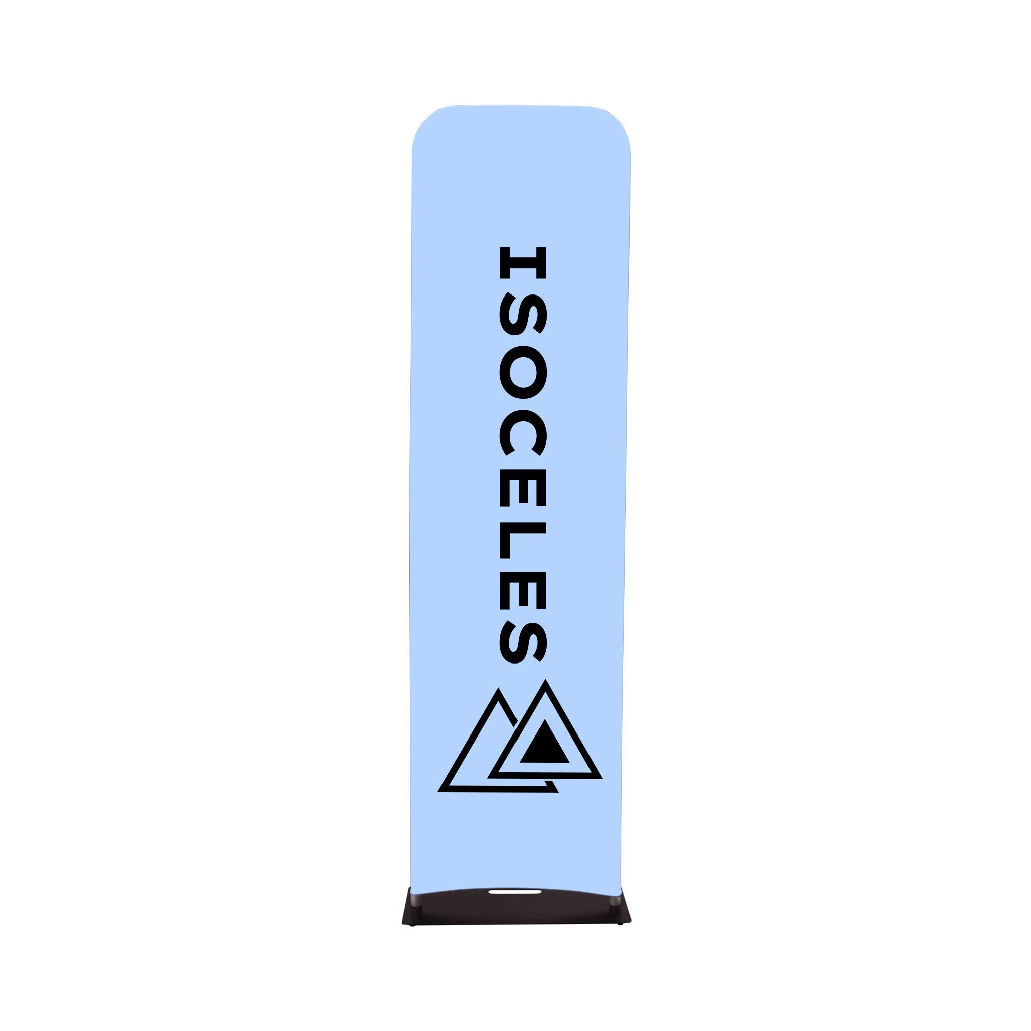 2Ft. EuroFit Banner Display Kit (Biodegradable Fabric)  Imprinted with Logo (Q924222)