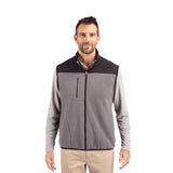 Cutter & Buck Cascade Eco Fleece Mens Vest (Q924332)