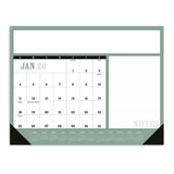 Notes Desk Pad With Vinyl Corners Calendar (Q924722)