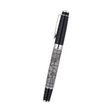Brass Bettoni Pen with Etched World Map Design (Q925311)