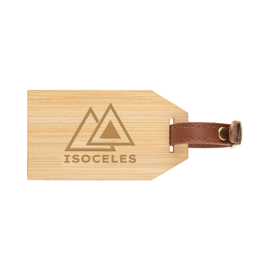 Outbound Bamboo Luggage Tag (Q925822)