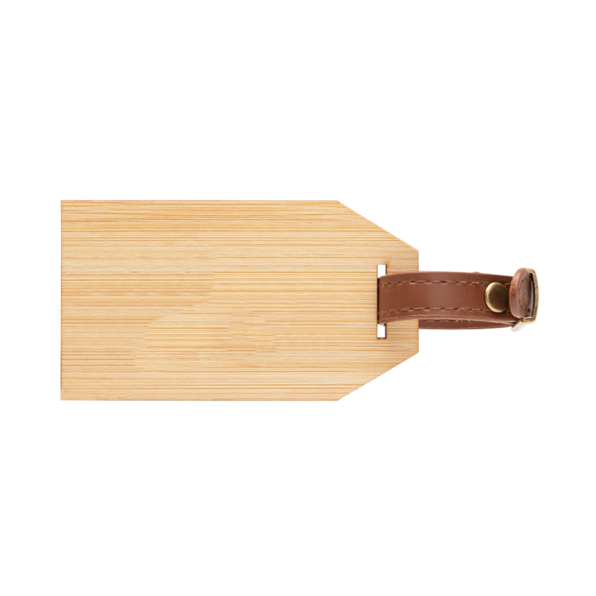 Outbound Bamboo Luggage Tag (Q925822)