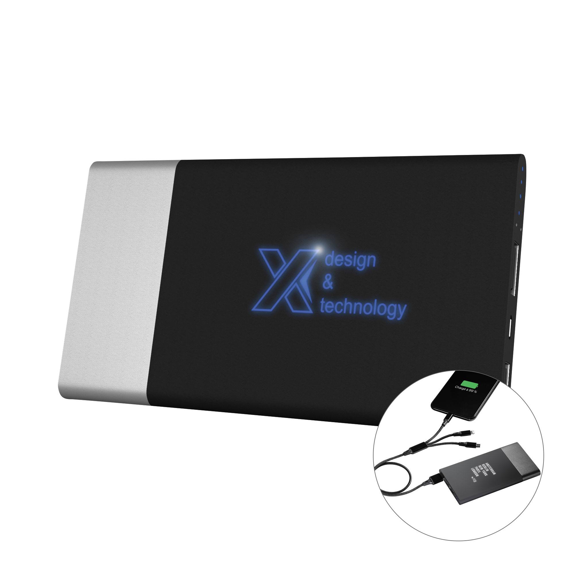 SCX Design® Power Bank Clever 5000 mAh  Imprinted with Logo (Q926622)