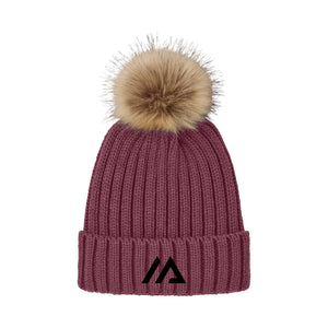 Port Authority® Faux Fur Pom Beanie (Q927432)