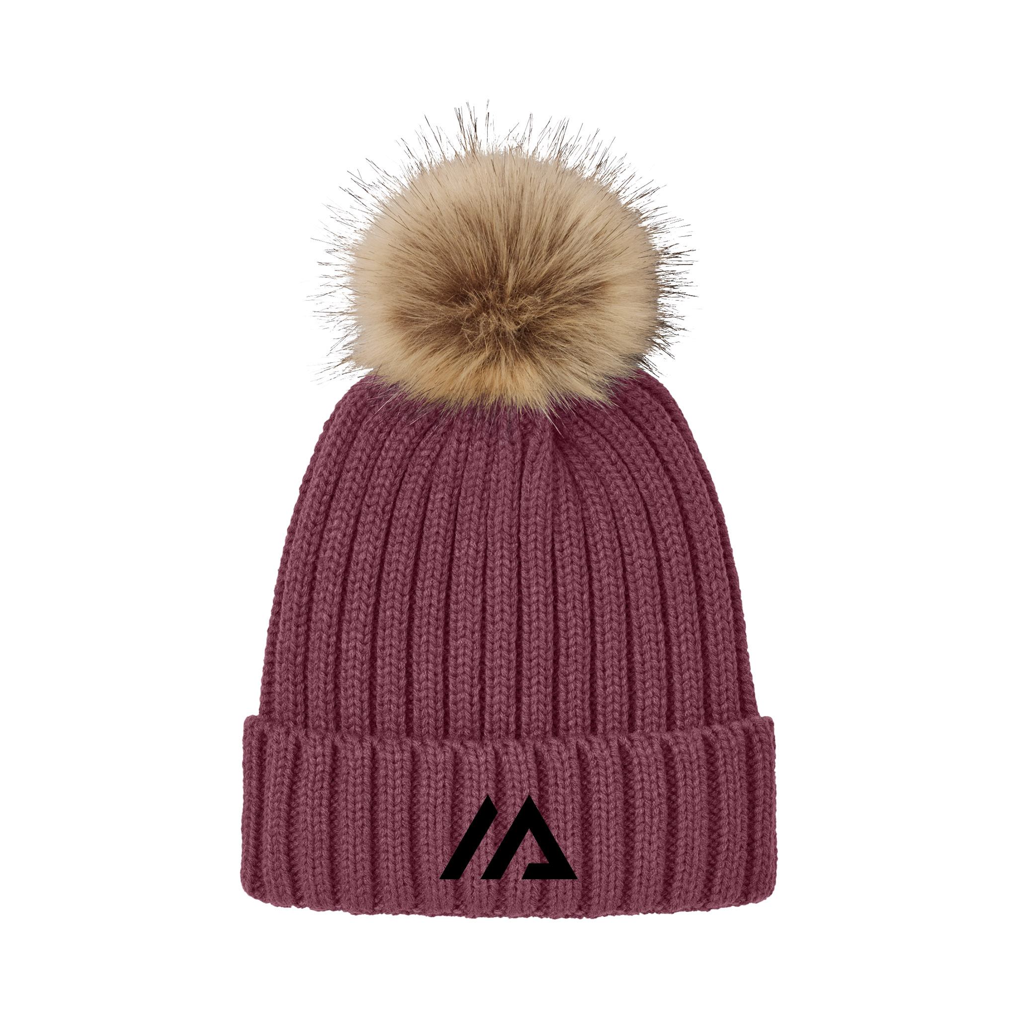 Port Authority® Faux Fur Pom Beanie (Q927432)
