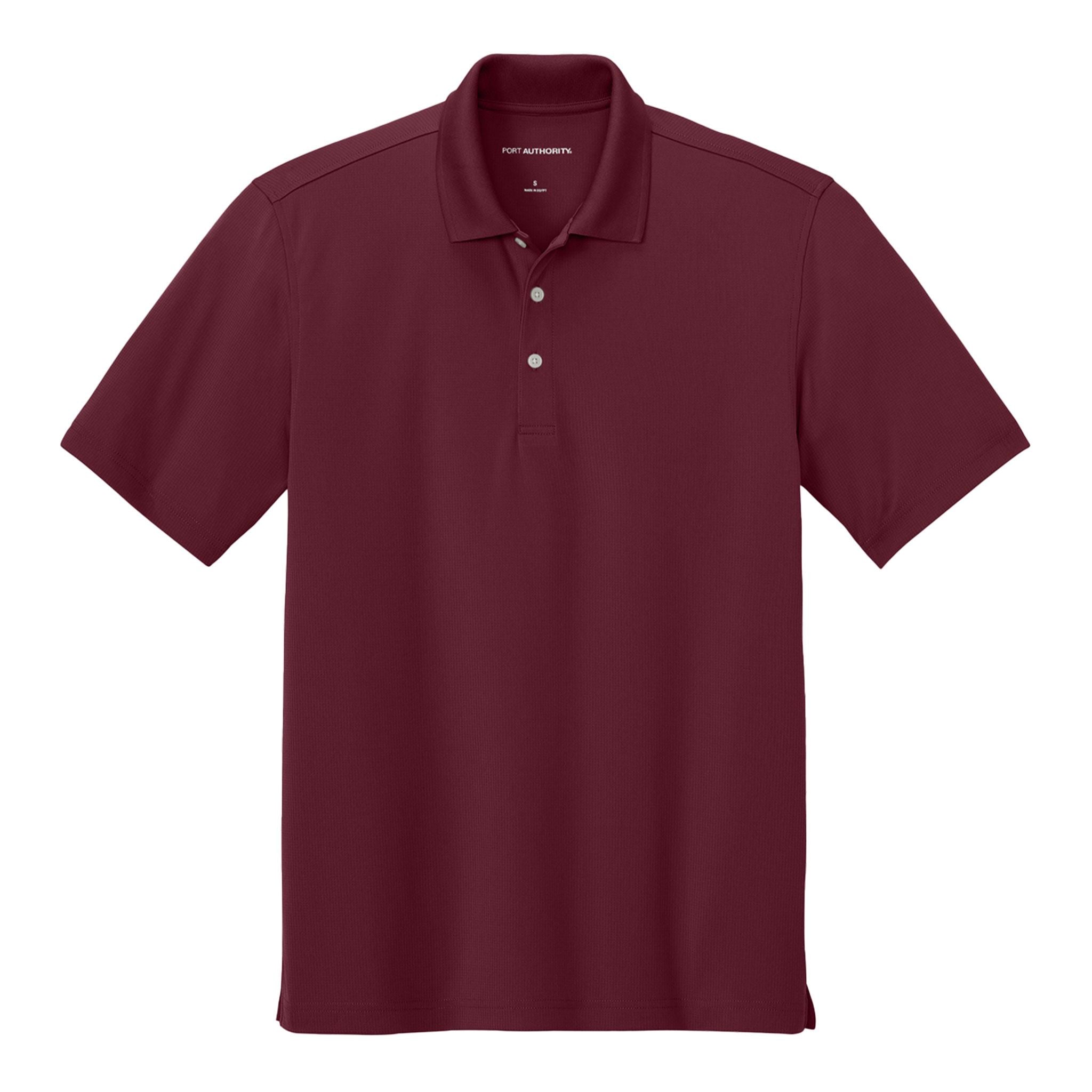 Port Authority® Dry Zone® Stain-Release Grid Polo  Imprinted with Logo (Q927532)