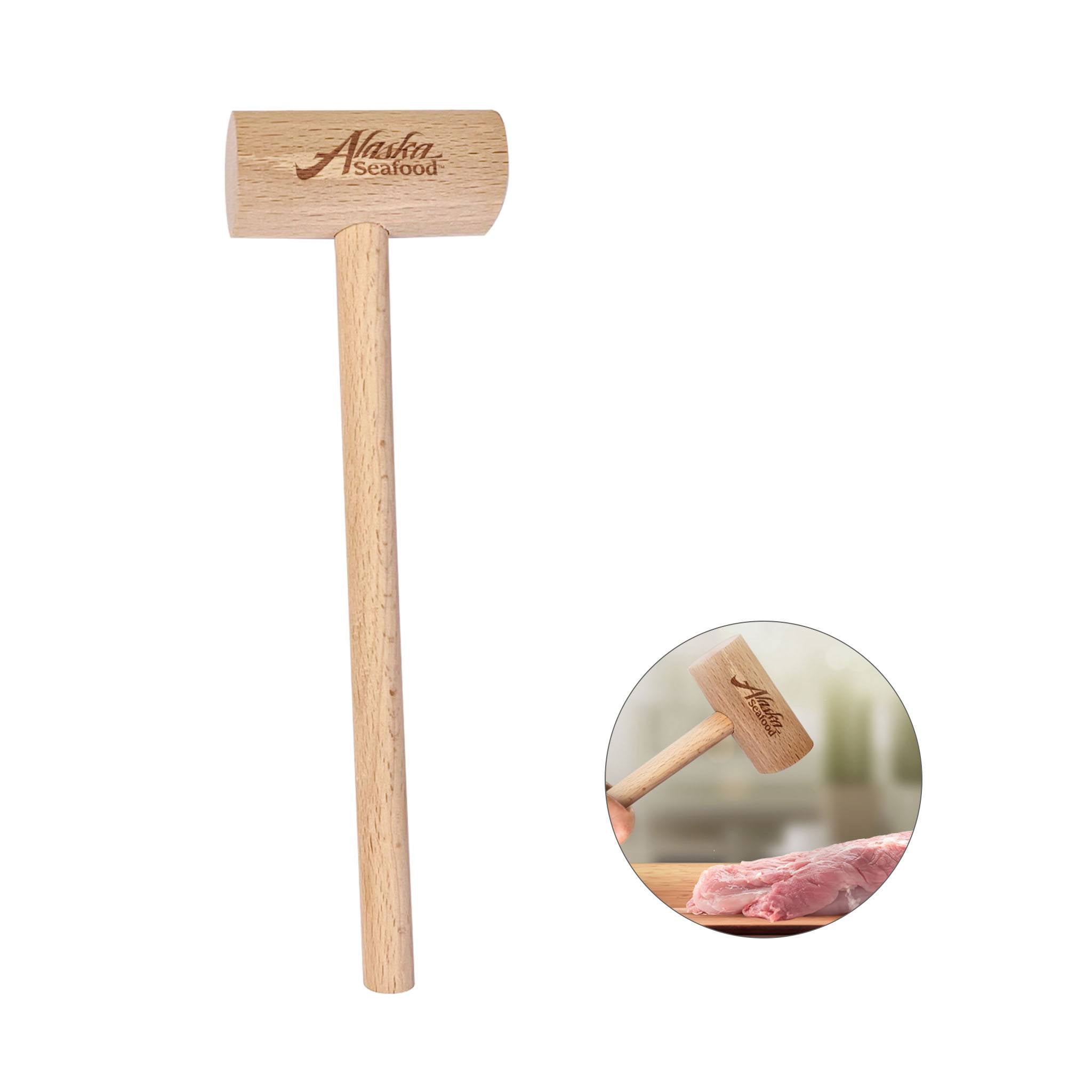 Wooden Mallet  Imprinted with Logo (Q927822)