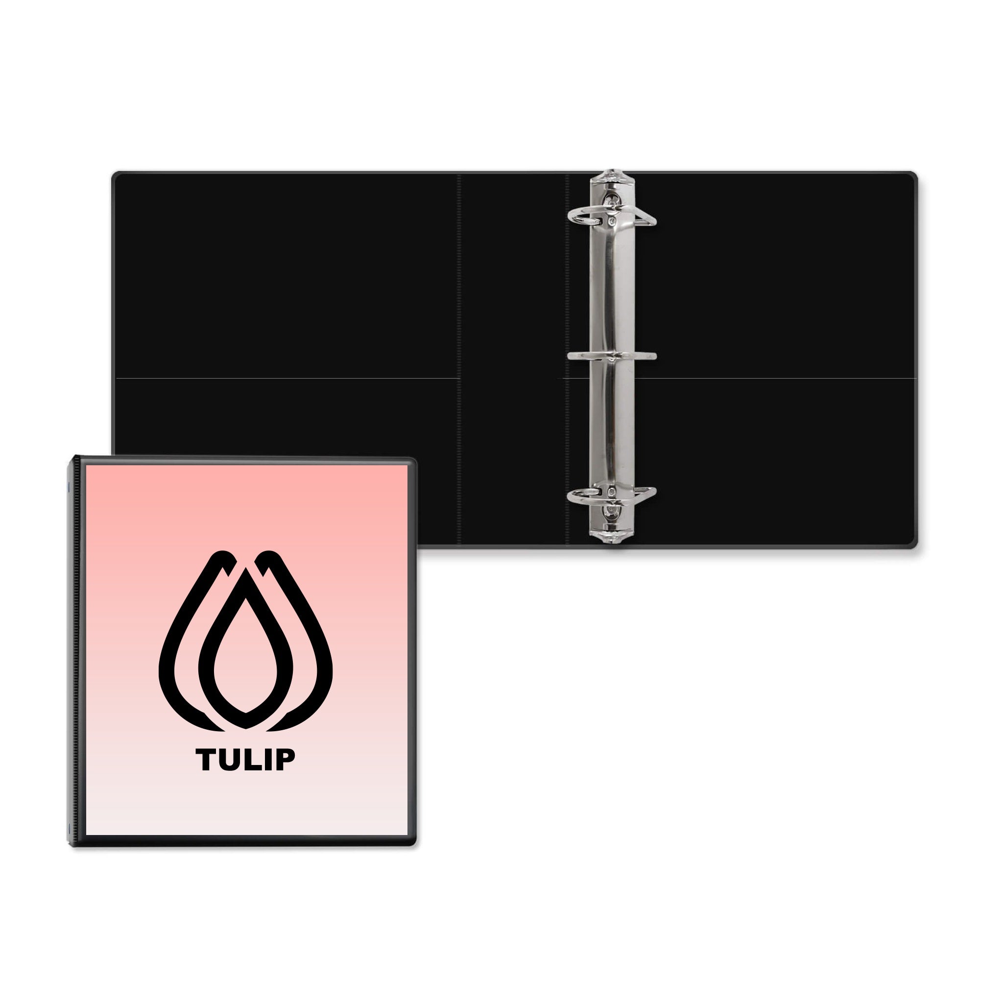 2.5 Inch Entrapment Angle D Ring Binder  Imprinted with Logo (Q930122)