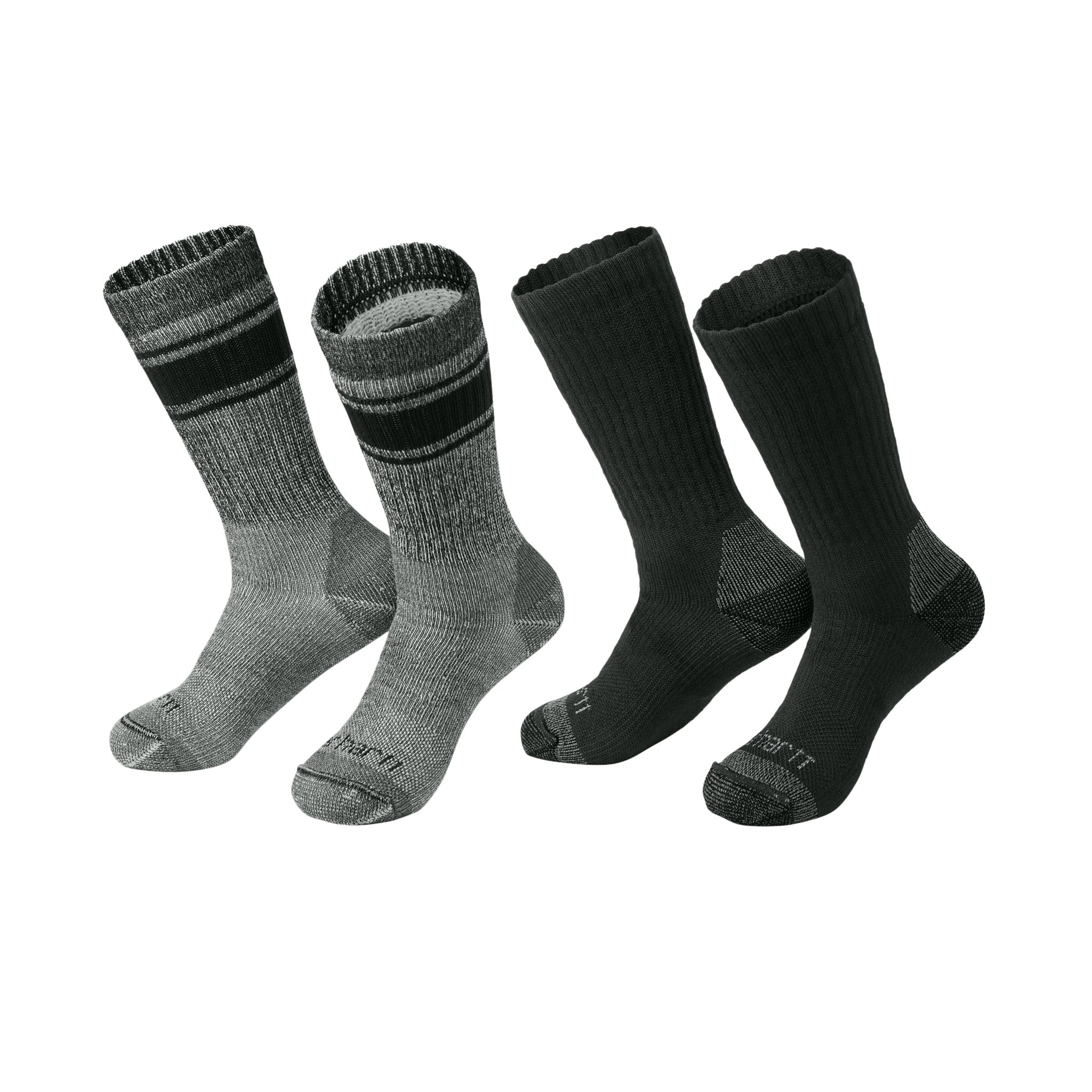 Carhartt® Heavyweight Crew Sock (4-Pack)  Imprinted with Logo (Q930432)