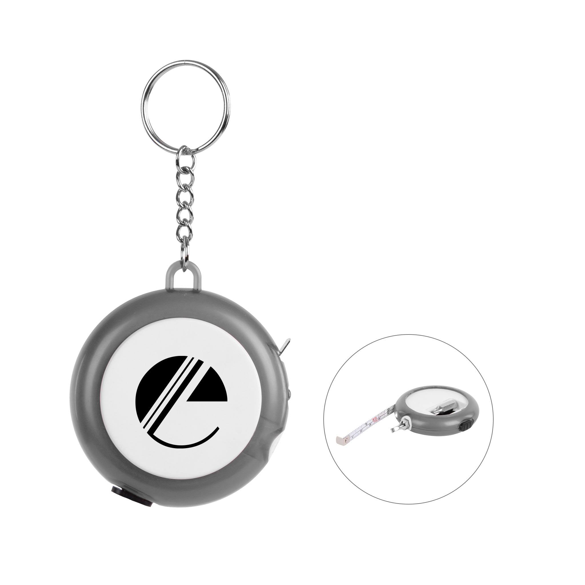 Multi-Tool Tape Measure With Light  Imprinted with Logo (Q930822)