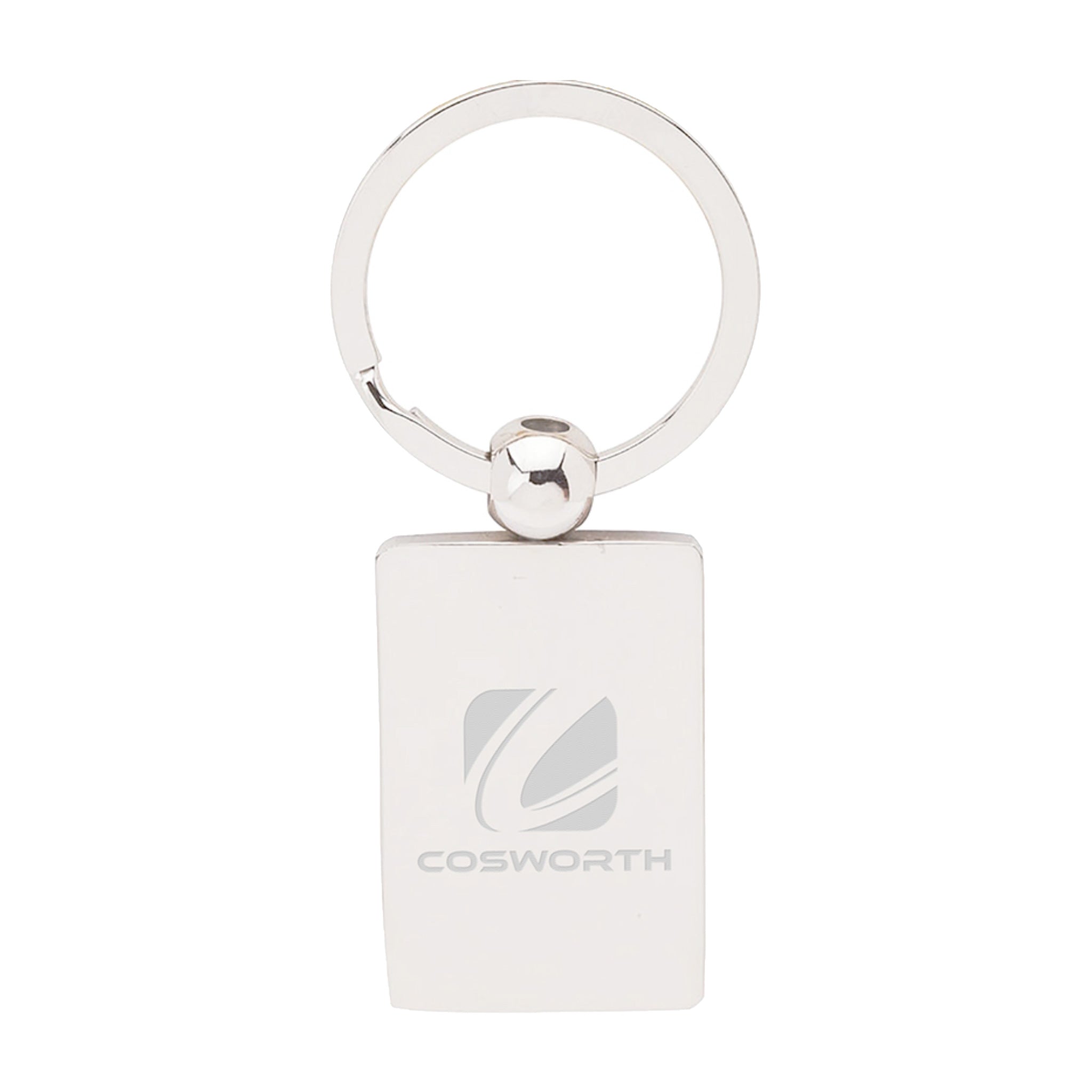 Metal Keyring  Imprinted with Logo (Q932311)