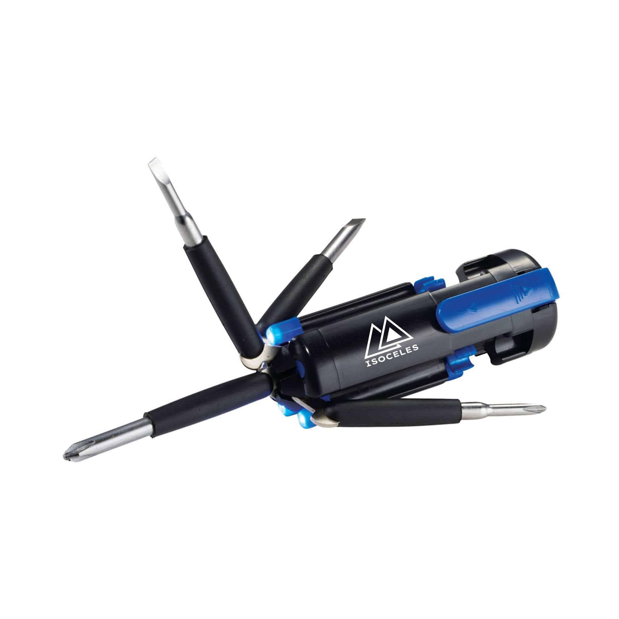 Penta 6-in-1 Screwdriver Flashlight  Imprinted with Logo (Q932422)