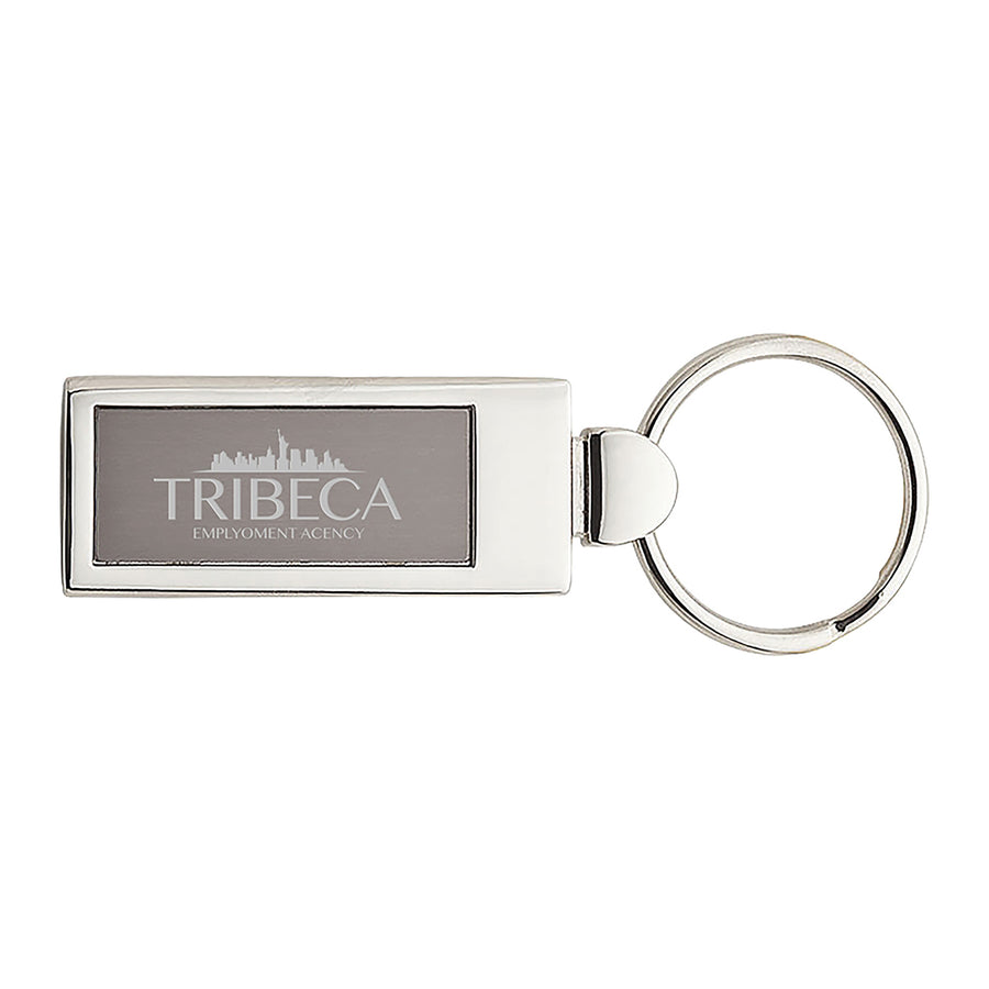 Aluminum Rectangular Key Chain (Q933311)