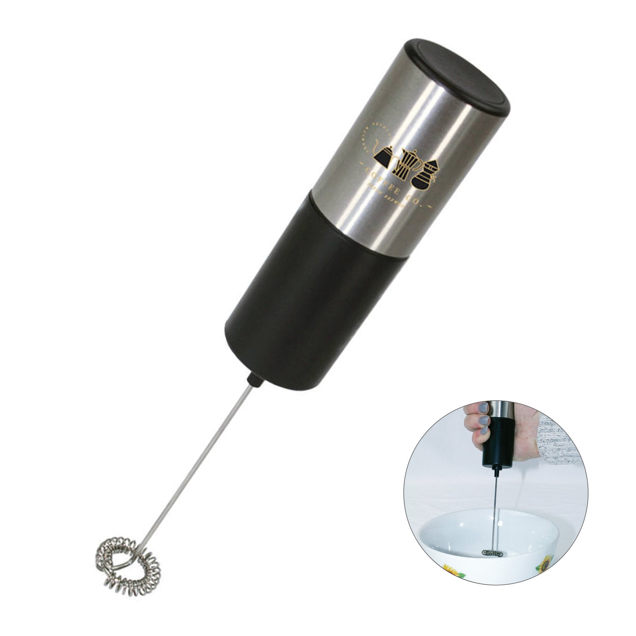 Electric Handheld Frother-Mixer - FC  Imprinted with Logo (Q933822)