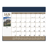 Scenic Desk Pad Calendar (Q934722)