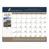 Scenic Desk Pad Calendar  Imprinted with Logo (Q934722)