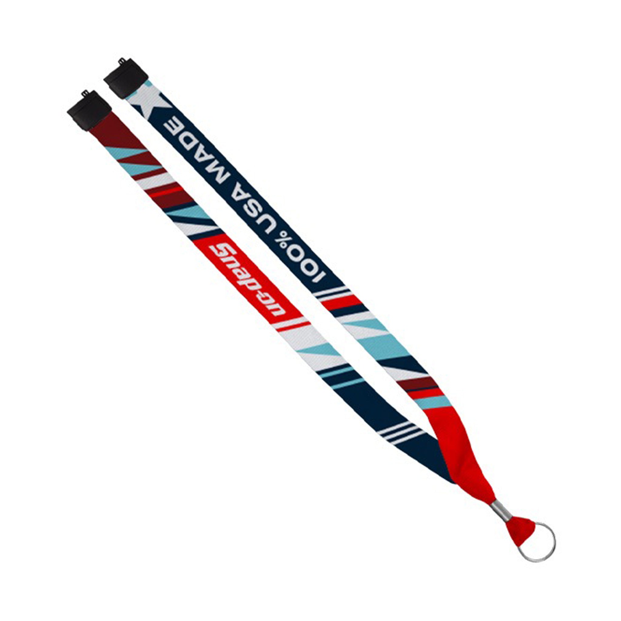 0.75 Inch USA Made Dye-Sublimated Lanyard  Imprinted with Logo (Q935022)