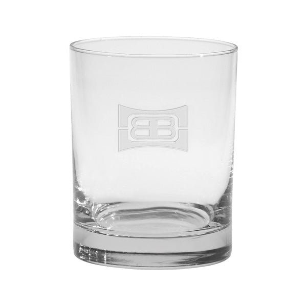 14 Oz. Executive Double Old Fashion - Deep Etched  Imprinted with Logo (Q936022)