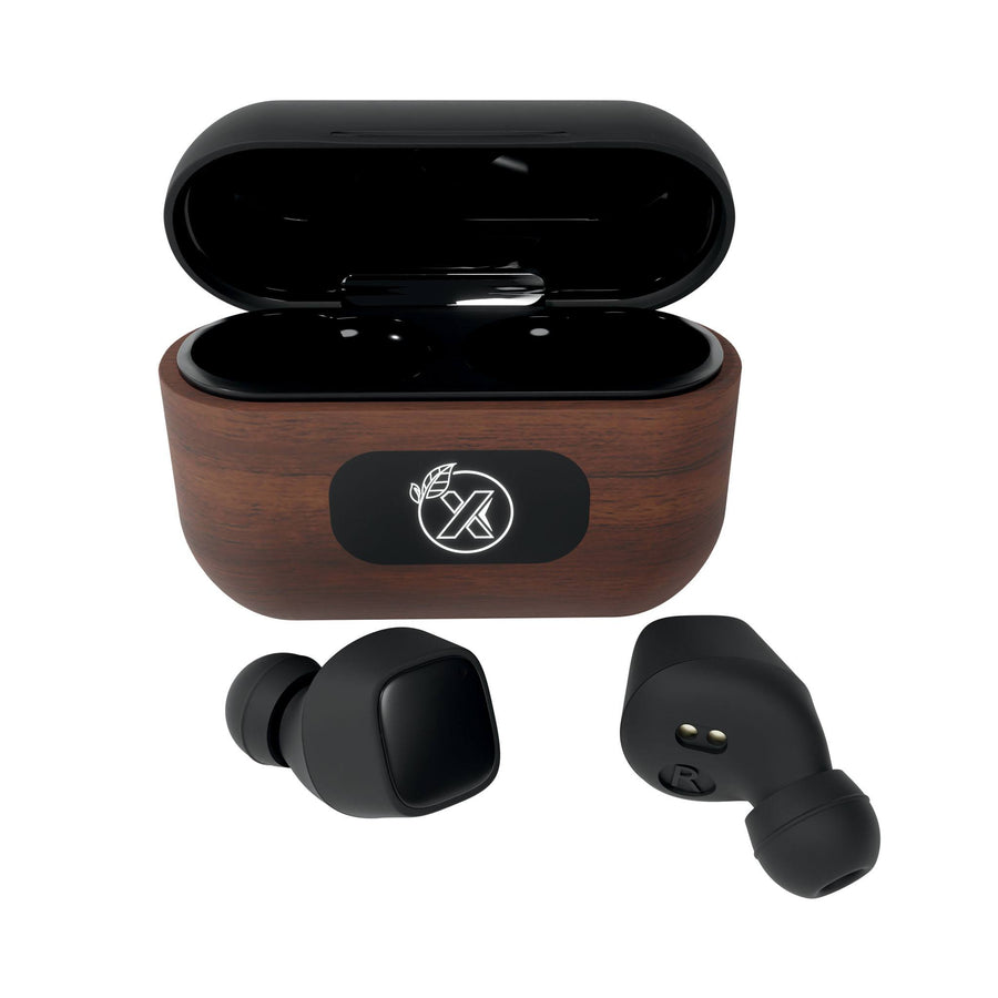 SCX Design® Walnut Wood Wireless Earbuds (Q936622)